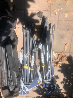 Camping folding chairs