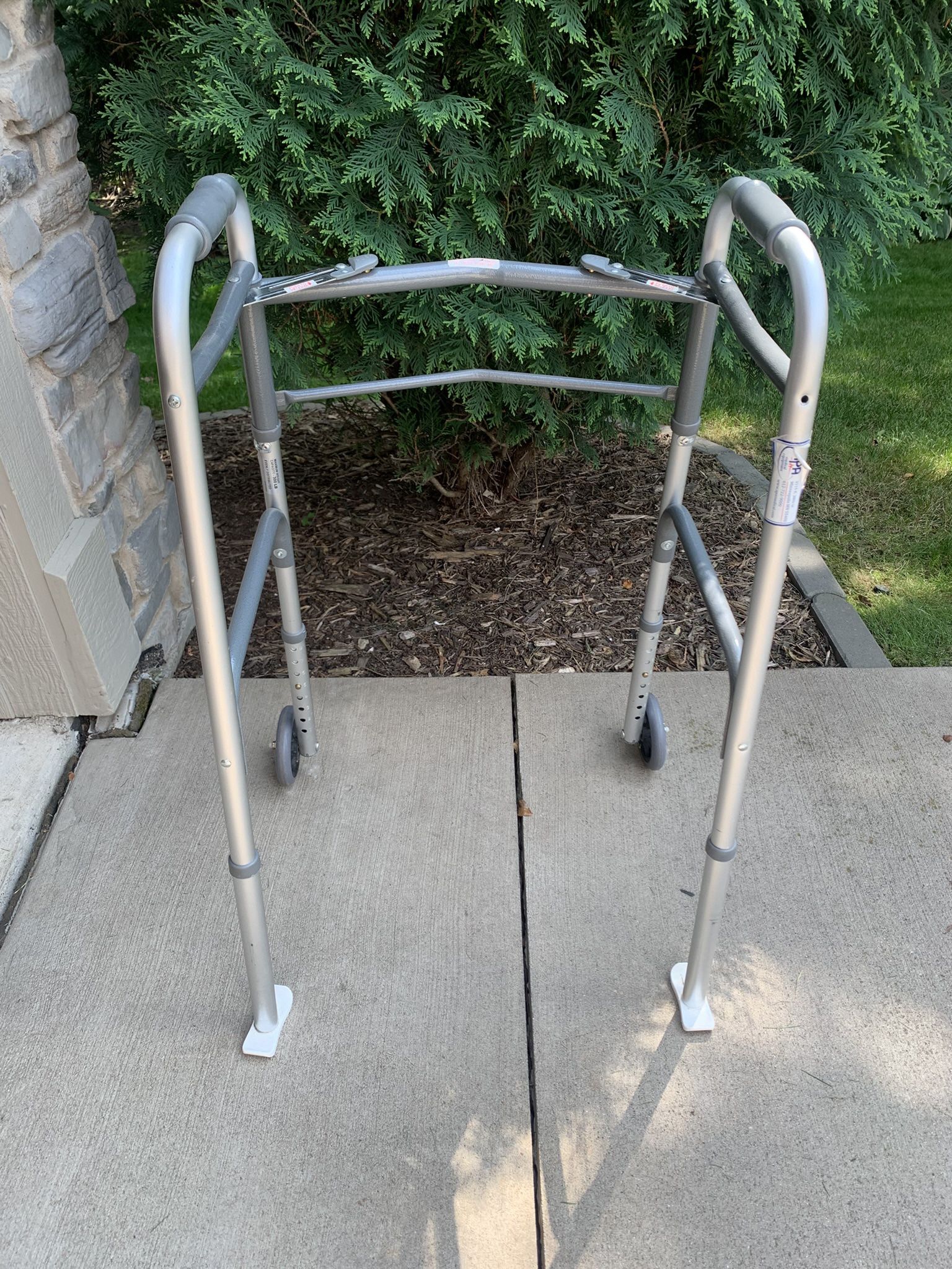 Walker With Glides