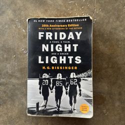 Friday Night Lights Book