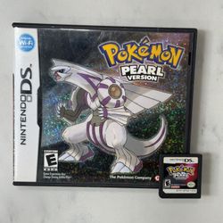 Pokemon Pearl - Authentic Nintendo DS - All 493 Shiny Pokemon - Max Items