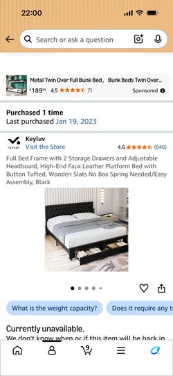 Queen Bedframe