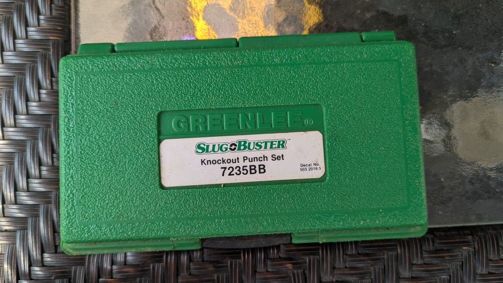 Greenlee Slugbuster Knockout Punch Set