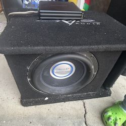 12” Subwoofer With Amp