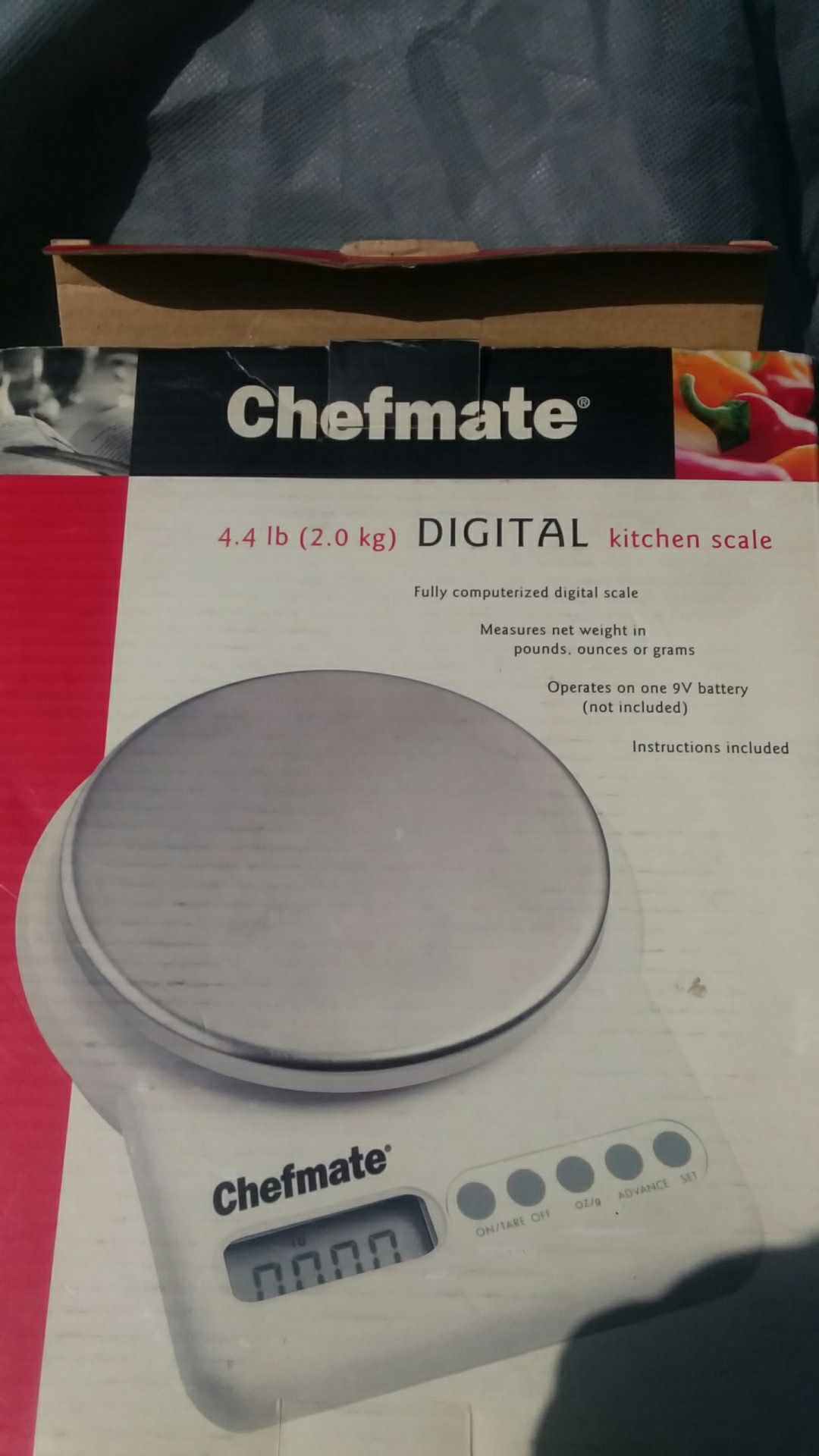 Chefmate digital scale Nice condition with box