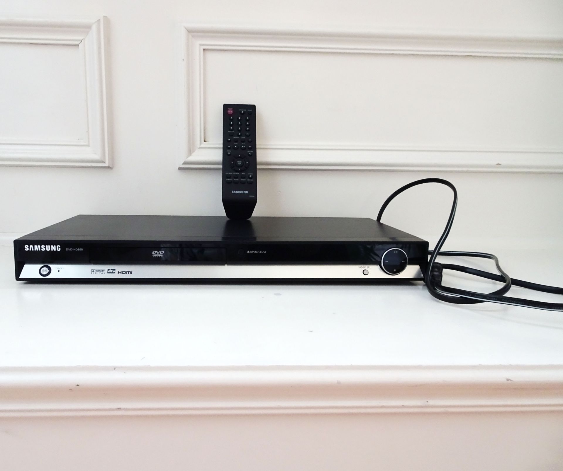 Samsung DVD player HD860 w Remote 0054D Dolby Digital DTS Encoded Discs