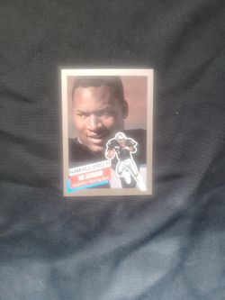Bojackson nineteen ninety one fleer  football card