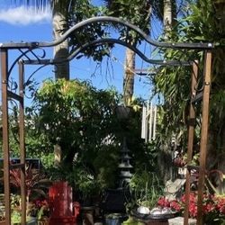 8.25’ Garden Arbor: 60”W x 24”D x 99”H