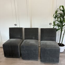 Restoration Hardware Dining Chairs (3)