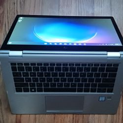 HP X360 EliteBook Touchscreen Laptop Intel Core i5 16 GB RAM 256 GB M.2 Fast SSD 1080P LCD Webcam HDMI USB C Port Windows 11 Professional 