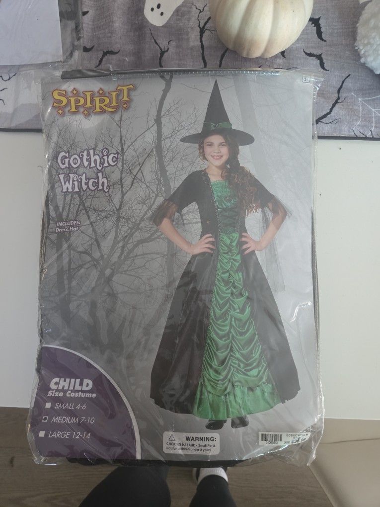 GIRLS WITCH COSTUME