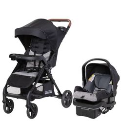 Baby Trend From Target Black Bamboo Stroller & Cargo Infant Car Seat