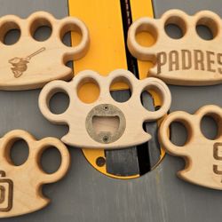 Custom Wooden Bottle Opener