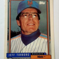 1992 Topps 759 Jeff Torborg