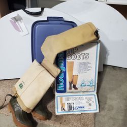 Hodgman hip boots - Size 8