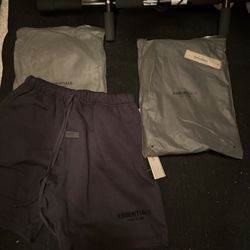 Essentials Shorts Got Two Pairs Of Black Firm On Price Men’s Medium Waistband 32