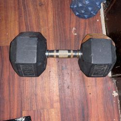 50 LB Dumbbell 