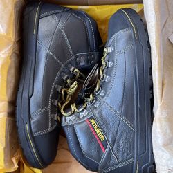 CATERPILLAR Men’s Steel Toe Working Shoes Boots size 11 New