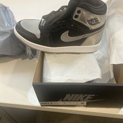 New Jordan 1 Satin Black And Gray 