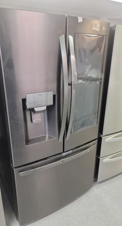 LG 3-Door Stainless Steel Refrigerator
