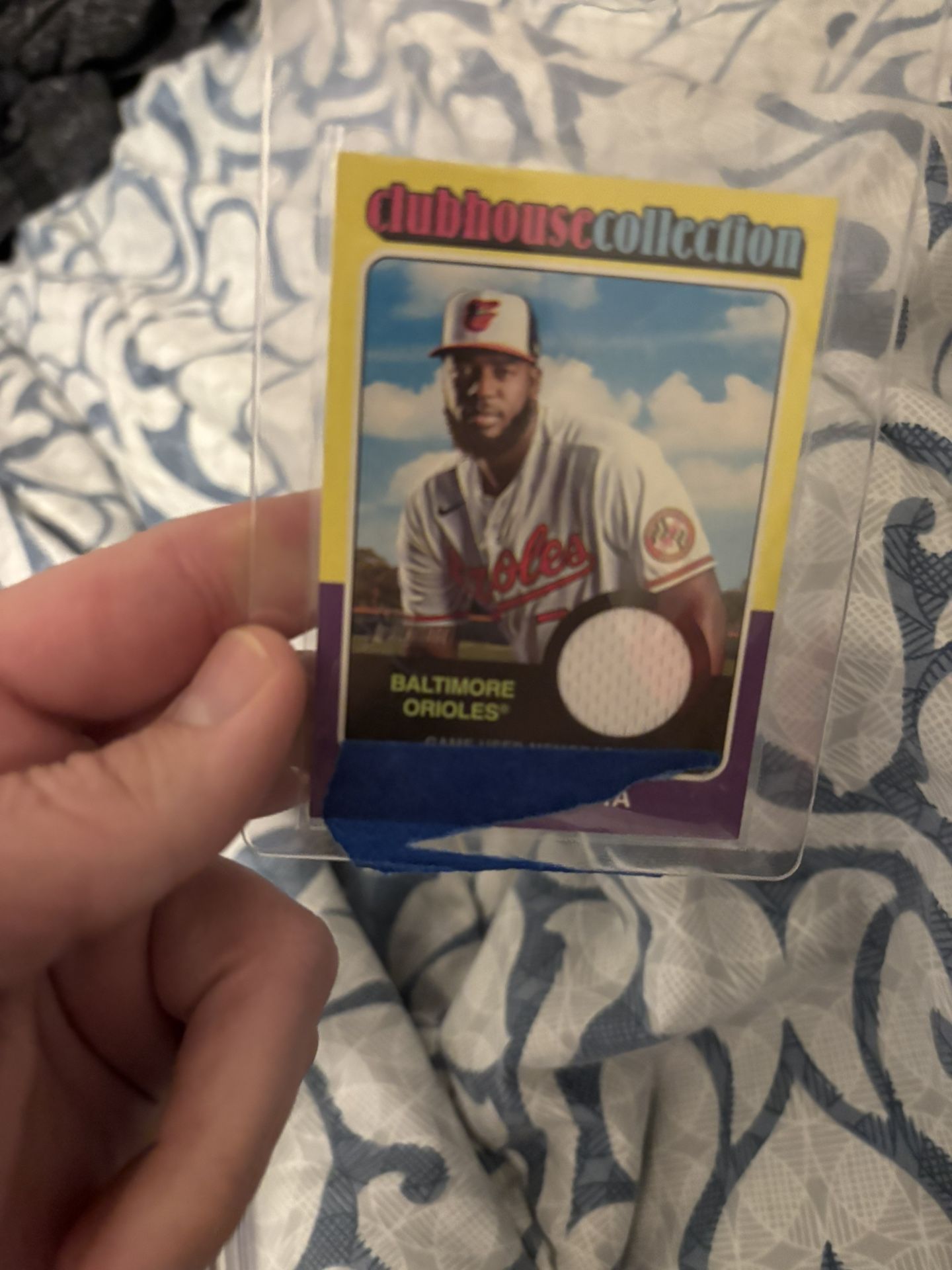 Felix Bautista Game Worn Jersey Relic And Rookie Card 