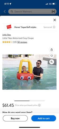 Pool Little Tikes Motorized Cozy Coupe