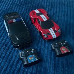 Rechargeable RC Cars Police And Supercar Models 