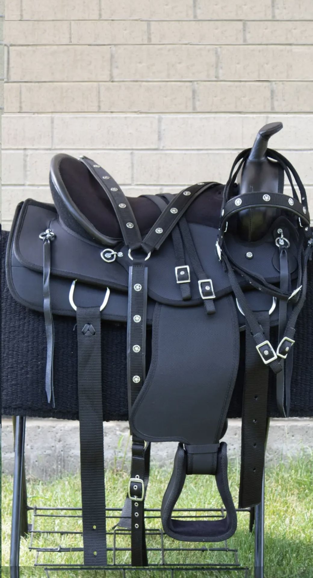 16” Western Saddle Set 