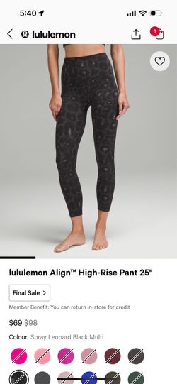 Brand New Size 6 Align Leggings 