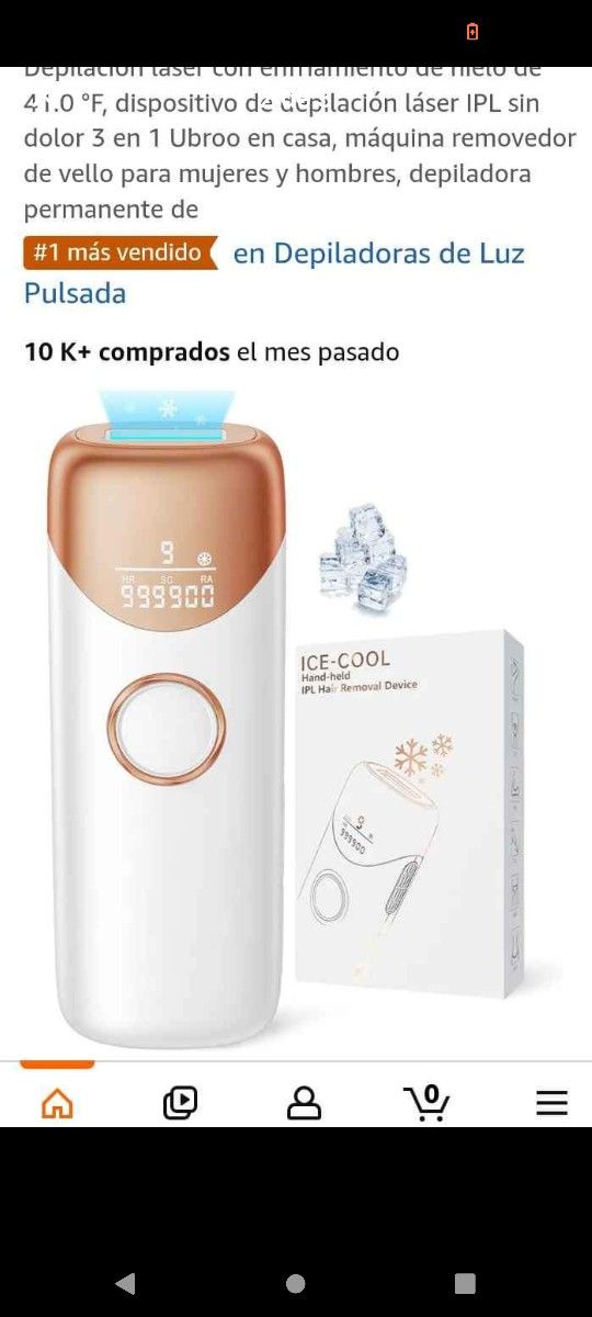Laser Hair Removal with 5℃ Ice Cooling