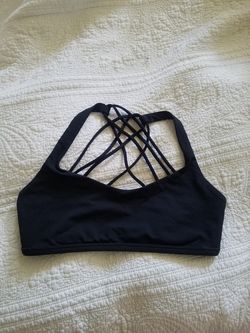 Lululemon Black Sports Bra Size Small