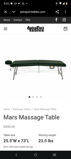 Portable Massage Table