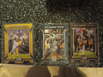 PANINI SCORE NFL cards