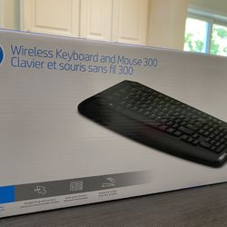 HP Wireless Keyboard And Mouse 300