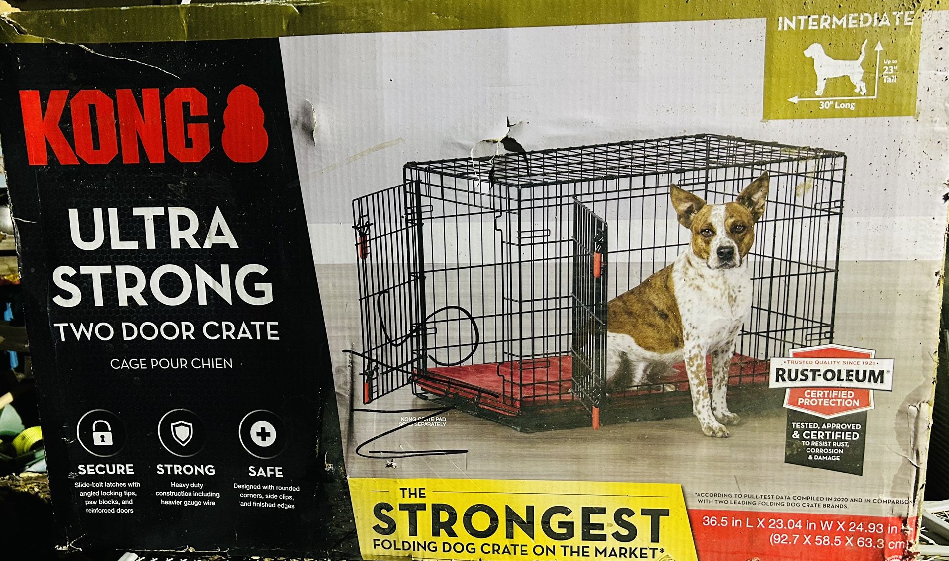 Kong ultra cheap strong crate