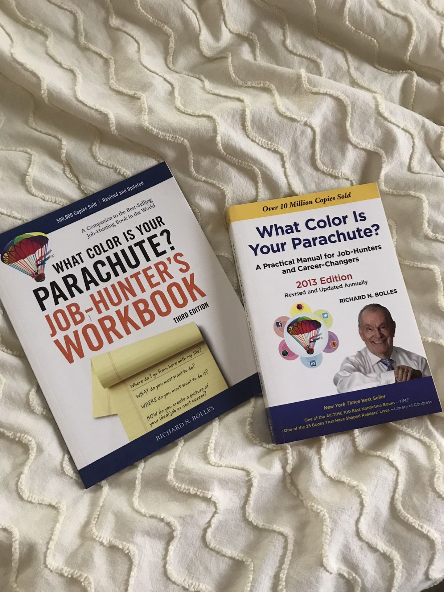 What Color is My Parachute? book w/ new workbook new