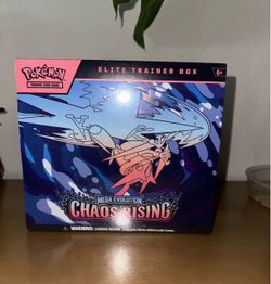 Pokémon TCG Mega Evolution Chaos Rising Elite Trainer Box