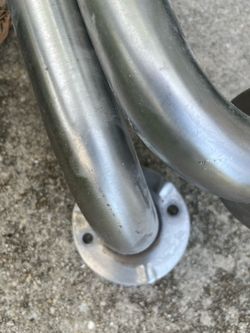 Stainless steel handicap hand railings