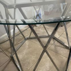 Glass 41” Table 