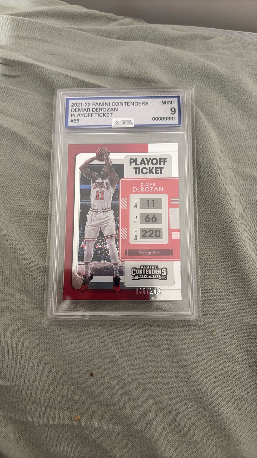 2021-22 Panini Contender Demar Deronzan