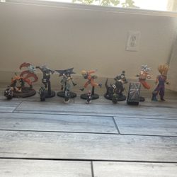 Anime Naruto And Dbz Statues 