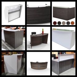 New Modern Reception Desk Collection