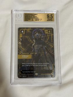 Riftbound arcane Viktor 246b - Leader - Riftbound Promotional Cards (PR) BGS 9.5