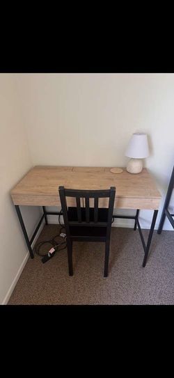 Writing desk + chair