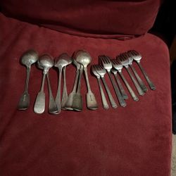 Vintage Silverware Silver-plate Set 