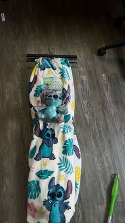 Perfect stitch, blanket, and stuffed animal