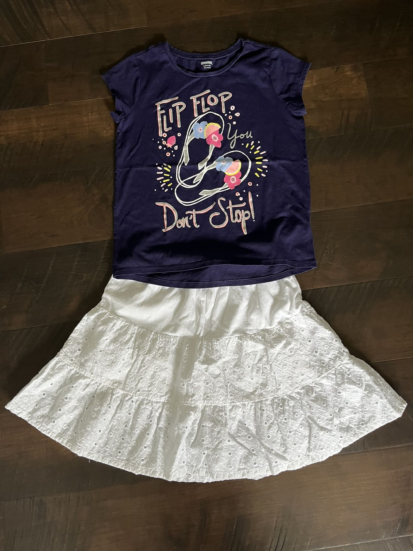Girl’s Top & Skirt (Size 10-12)