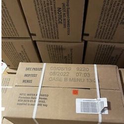 Military MREs Inspection 2022 2023 