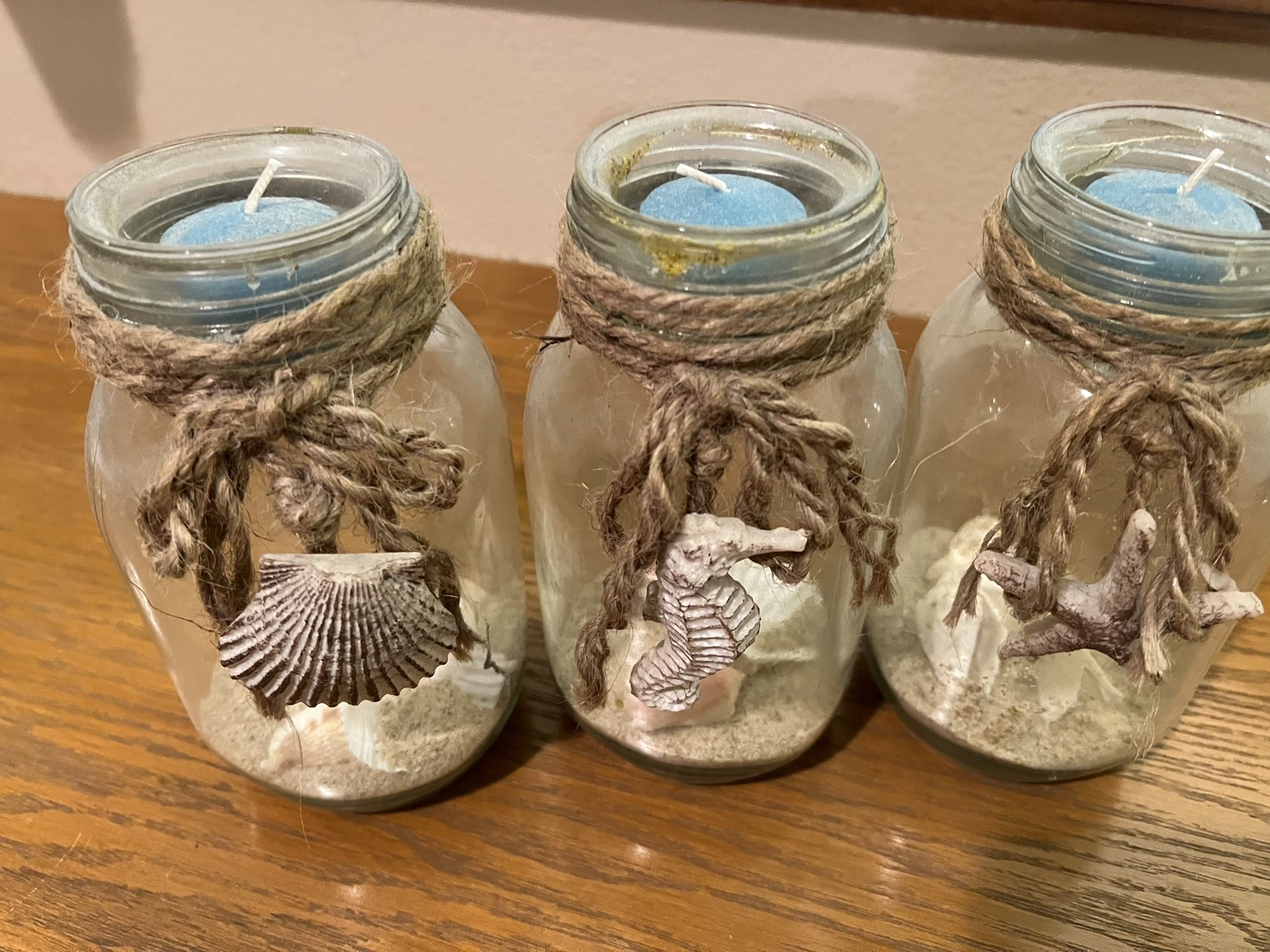 Jars With Sand And Shells