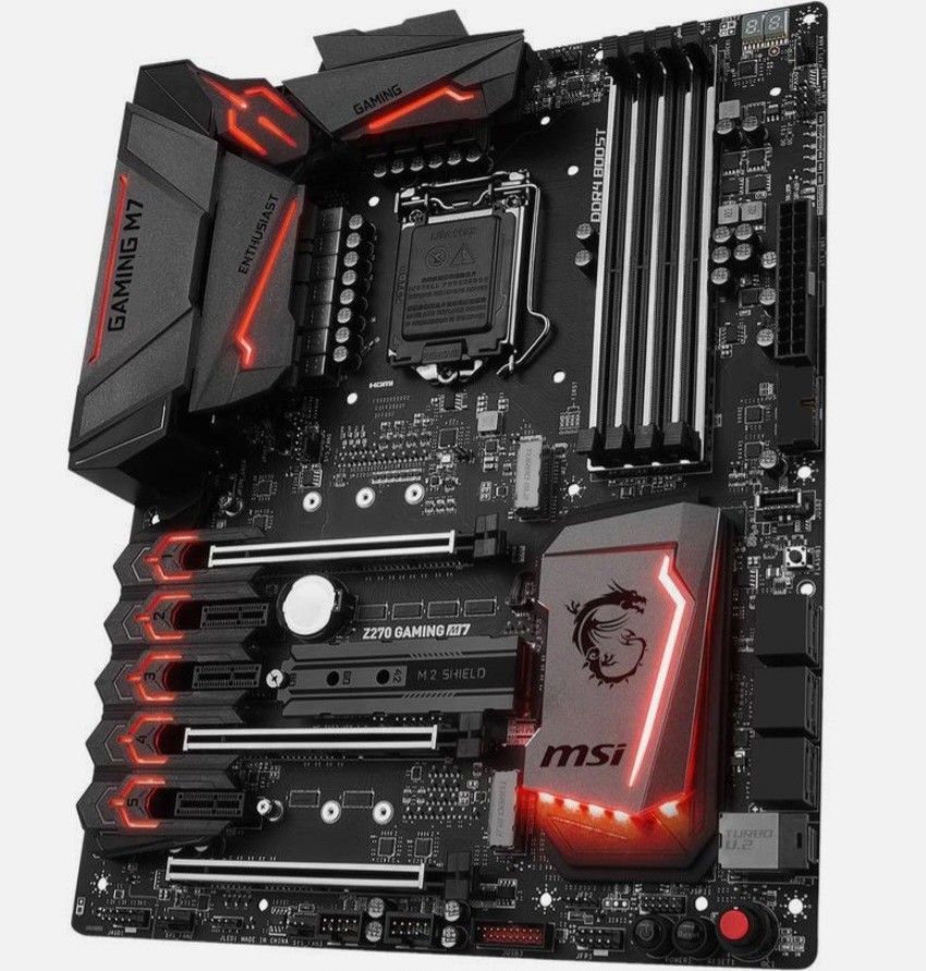 GAMING PC Motherboard - MSI Z270 PC MATE ATX Intel LGA1151 HDMI