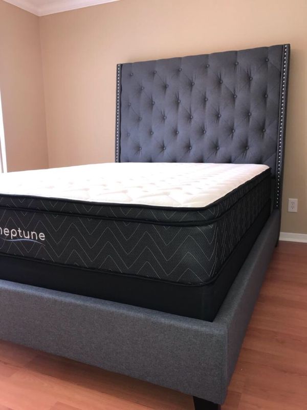 New Bed Frame Pillow Top Mattress Set Order It Like A New Bed Frame Pillow Top Mattress Set Order It Like A Immediate Delivery